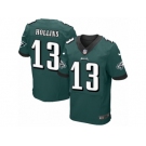 Men's Nike Philadelphia Eagles #13 Mack Hollins Elite Midnight Green Team Color NFL Jersey