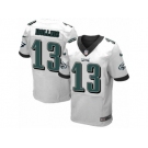 Men's Nike Philadelphia Eagles #13 Mack Hollins Elite White NFL Jersey