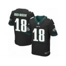 Men's Nike Philadelphia Eagles #18 Dorial Green-Beckham Elite Black Alternate NFL Jersey