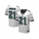 Men's Nike Philadelphia Eagles #21 Leodis McKelvin Elite White NFL Jersey