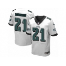 Men's Nike Philadelphia Eagles #21 Patrick Robinson Elite White NFL Jersey