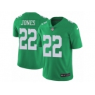 Men's Nike Philadelphia Eagles #22 Sidney Jones Elite Green Rush NFL Jersey