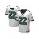 Men's Nike Philadelphia Eagles #22 Sidney Jones Elite White NFL Jersey