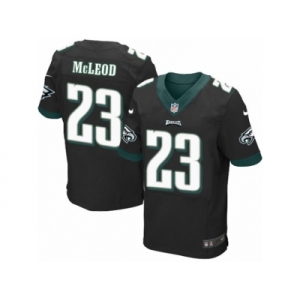 Men's Nike Philadelphia Eagles #23 Rodney McLeod Elite Black Alternate NFL Jersey