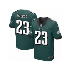 Men's Nike Philadelphia Eagles #23 Rodney McLeod Elite Midnight Green Team Color NFL Jersey