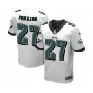 Men's Nike Philadelphia Eagles #27 Malcolm Jenkins Elite White NFL Jersey