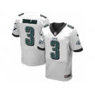 Men's Nike Philadelphia Eagles #3 Matt McGloin Elite White NFL Jersey