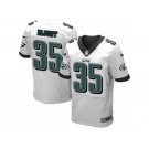 Men's Nike Philadelphia Eagles #35 LeGarrette Blount Elite White NFL Jersey