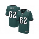 Men's Nike Philadelphia Eagles #62 Jason Kelce Elite Midnight Green Team Color NFL Jersey