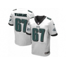 Men's Nike Philadelphia Eagles #67 Chance Warmack Elite White NFL Jersey