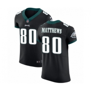 Men's Nike Philadelphia Eagles #80 Jordan Matthews Black Vapor Untouchable Elite Player NFL Jersey