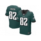 Men's Nike Philadelphia Eagles #82 Torrey Smith Elite Midnight Green Team Color NFL Jersey