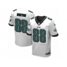 Men's Nike Philadelphia Eagles #88 Trey Burton Elite White NFL Jersey