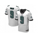 Men's Nike Philadelphia Eagles #9 Nick Foles Elite White NFL Jersey