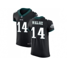 Nike Philadelphia Eagles #14 Mike Wallace Black Alternate Men Stitched NFL Vapor Untouchable Elite Jersey