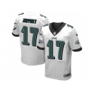 Nike Philadelphia Eagles #17 Alshon Jeffery White Men's Stitched NFL New Elite Jersey