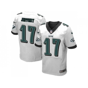 Nike Philadelphia Eagles #17 Alshon Jeffery White Men's Stitched NFL New Elite Jersey