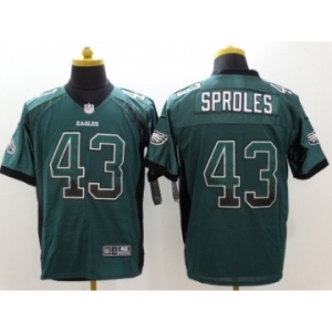 Nike Philadelphia Eagles #43 Sproles green jerseys(Drift Fashion Elite)