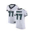 Nike Philadelphia Eagles #77 Michael Bennett White Men Stitched NFL Vapor Untouchable Elite Jersey