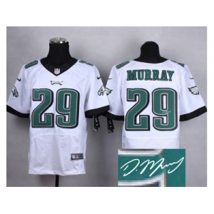 nike jerseys philadelphia eagles #29 demarco murray white[Elite][signature]