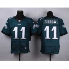 nike nfl jerseys philadelphia eagles #11 tebow green[Elite]