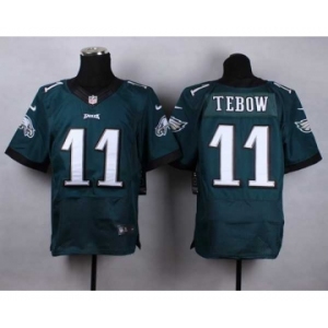 nike nfl jerseys philadelphia eagles #11 tebow green[Elite]
