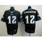 nike nfl jerseys philadelphia eagles #12 cunningham black[Elite]