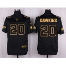 nike nfl jerseys philadelphia eagles #20 brian dawkins black gold collection[Elite