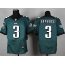 nike nfl jerseys philadelphia eagles #3 sanghez green[Elite]