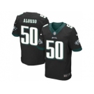 nike nfl jerseys philadelphia eagles #50 alonso black[Elite]