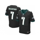 nike nfl jerseys philadelphia eagles #7 bradford black[Elite][bradford]