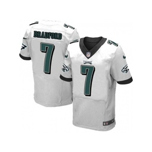 nike nfl jerseys philadelphia eagles #7 bradford white[Elite][bradford]