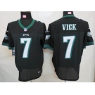 nike nfl jerseys philadelphia eagles #7 vick black[Elite]