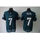 nike nfl jerseys philadelphia eagles #7 vick green[elite]