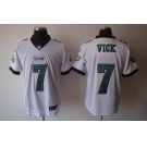 nike nfl jerseys philadelphia eagles #7 vick white[elite]