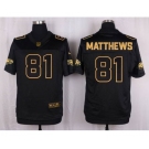 nike nfl jerseys philadelphia eagles #81 matthews black gold collection[Elite]