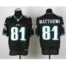 nike nfl jerseys philadelphia eagles #81 matthews black[Elite]