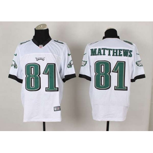 nike nfl jerseys philadelphia eagles #81 matthews white[Elite]