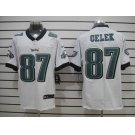 nike nfl jerseys philadelphia eagles #87 brent celek white[Elite]