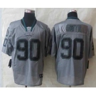 nike nfl jerseys philadelphia eagles #90 smith grey[Elite lights out]