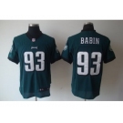 nike nfl jerseys philadelphia eagles #93 jason babin green[Elite]