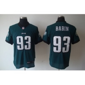 nike nfl jerseys philadelphia eagles #93 jason babin green[Elite]