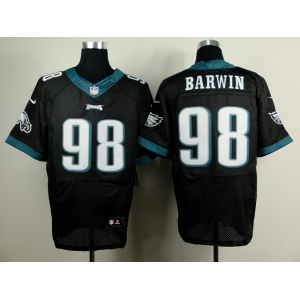 nike nfl jerseys philadelphia eagles #98 barwin black[Elite]