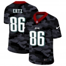 Men New Nike Philadelphia Eagles #86 Ertz 2020 Nike Camo Salute to Service Limited