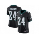 Men Nike Philadelphia Eagles #24 Corey Graham Black Alternate Vapor Untouchable Limited Player NFL Jersey