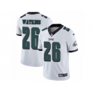 Men Nike Philadelphia Eagles #26 Jaylen Watkins White Vapor Untouchable Limited Player NFL Jersey