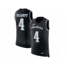 Men Nike Philadelphia Eagles #4 Jake Elliott Black Rush Player Name & Number Tank Top NFL Jersey