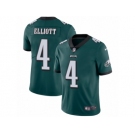 Men Nike Philadelphia Eagles #4 Jake Elliott Midnight Green Team Color Vapor Untouchable Limited Player NFL Jersey