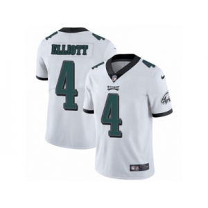 Men Nike Philadelphia Eagles #4 Jake Elliott White Vapor Untouchable Limited Player NFL Jersey