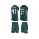 Men Nike Philadelphia Eagles #41 Ronald Darby Limited Midnight Green Tank Top Suit NFL Jersey